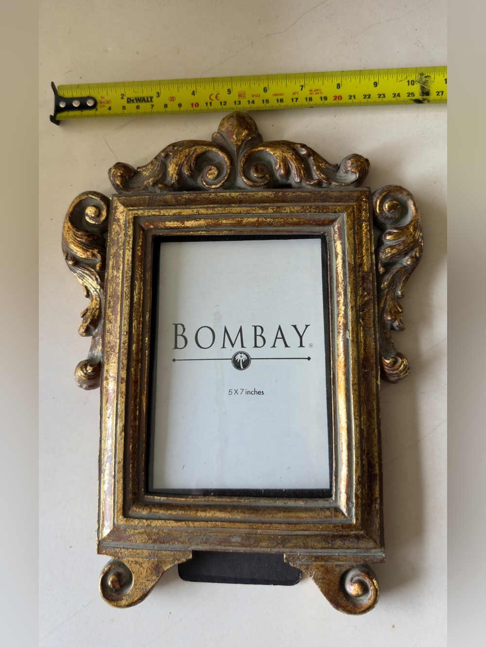 Bombay Company Ornate Vintage-Style Picture Frame – 5x7
